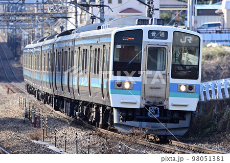 中央本線　四方津ー上野原　JR東日本　211系　N610編成（長野） 98051381
