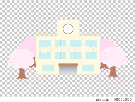 spring school illustration spring school illustration 98051890