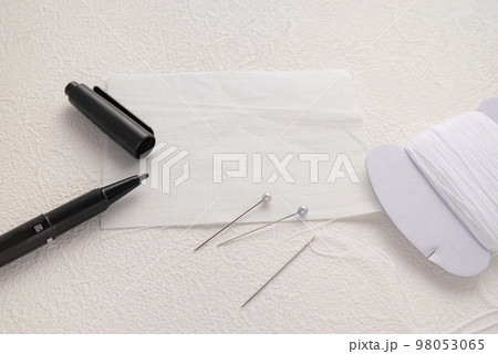 ゼッケンの準備 98053065