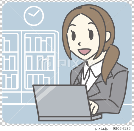 在公司做辦公室工作的女人 98054183