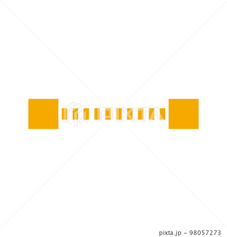 オレンジ色のマイナス記号:引き算 オレンジ色のマイナス記号:引き算 98057273