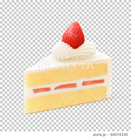 脆餅草莓蛋糕插畫真實 98059100