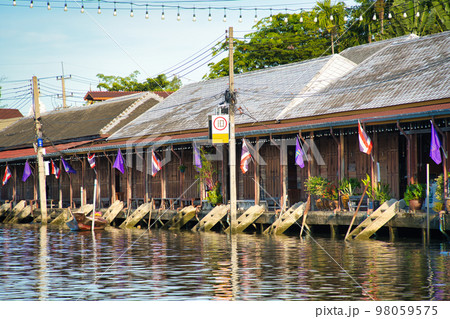 アンパワー水上マーケット　タイ・サムットソンクラーム 98059575