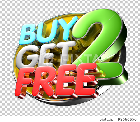 Buy 2 get 2 free 3D. Buy 2 get 2 free 3D. 98060656