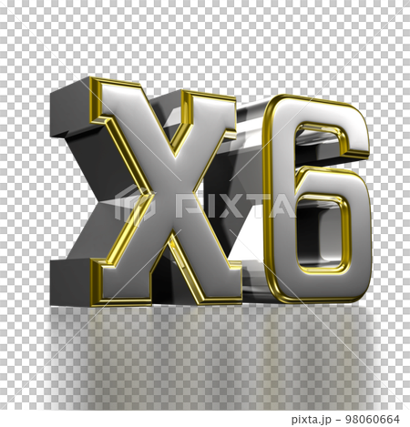 X6 stainless steel gold rim 3D. X6 stainless steel gold rim 3D. 98060664