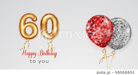 Festive birthday illustration 98068893