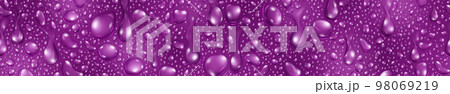Banner of water drops Banner of water drops 98069219
