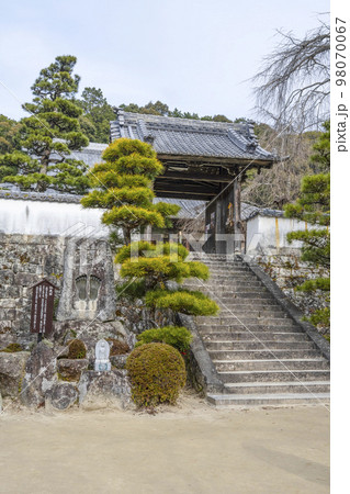 松平郷　高月院山門 98070067