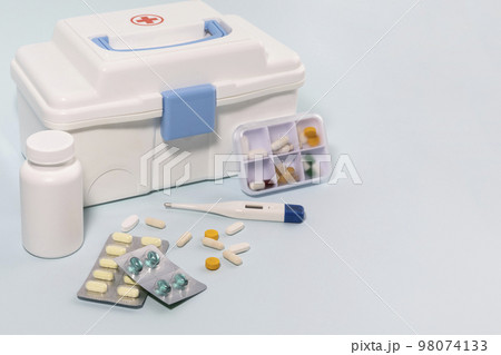 first aid box, emergency medical kit first aid box, emergency medical kit 98074133