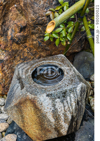 古都京都　観智院　蹲踞（つくばい） 98080021