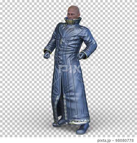 一個穿著長外套的男人 一個穿著長外套的男人 98080778