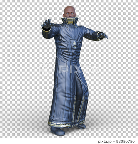 一個穿著長外套的男人 98080780