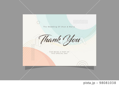 We are getting married thank you card 98081038