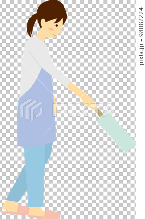 應用清潔劑的女人 98082224