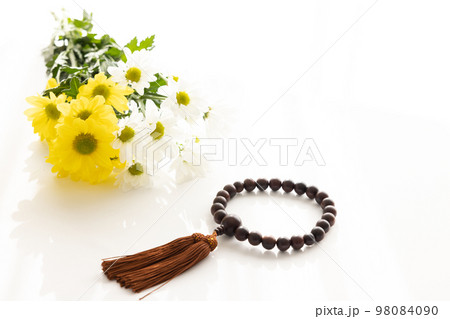 数珠と菊 98084090