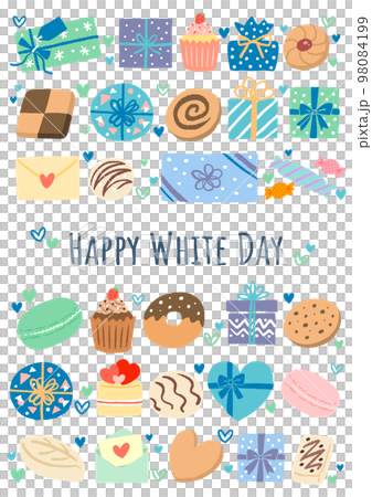 ホワイトデーのイメージイラスト 98084199