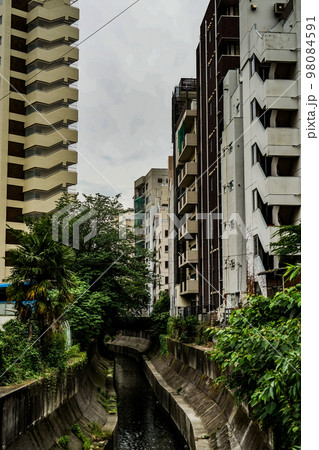 曇天の渋谷区 曇天の渋谷区 98084591