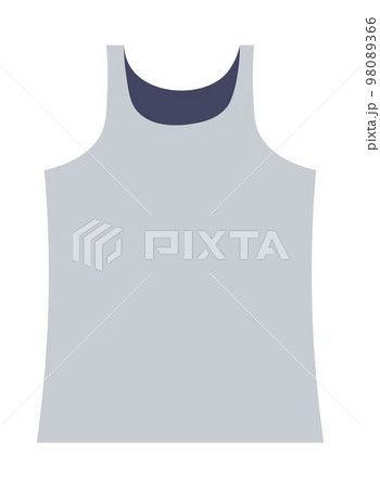 Men top, underwear or sleeping clothes vector Men top, underwear or sleeping clothes vector 98089366