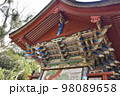 岩上神社の鮮やかな造り 98089658
