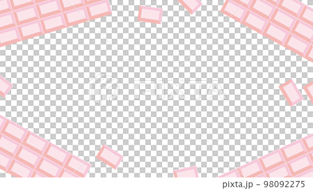 Valentine Chocolate Frame Strawberry 98092275