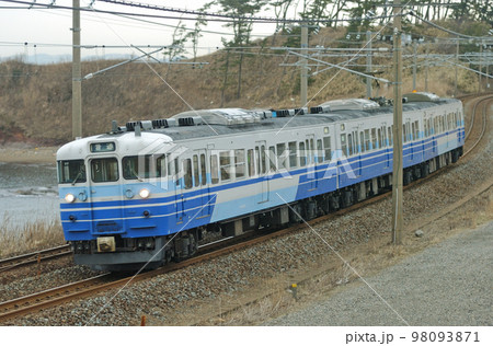 信越本線 鯨波ー青海川 JR東日本 115系 N9編成(新潟) 信越本線 鯨波ー青海川 JR東日本 115系 N9編成(新潟) 98093871