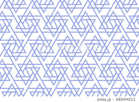 The geometric pattern with lines. Seamless vector background. White and blue texture. Graphic modern pattern. Simple lattice graphic design The geometric pattern with lines. Seamless vector background. White and blue texture. Graphic modern pattern. Simple lattice graphic design 98094022