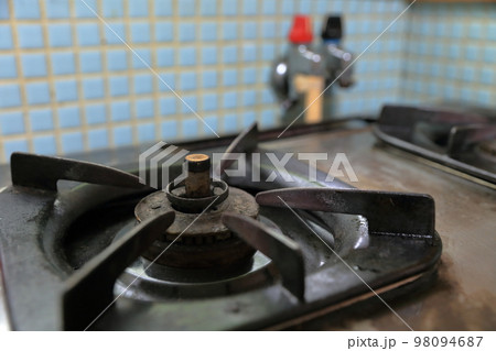 ガス栓とガスコンロ ガス栓とガスコンロ 98094687