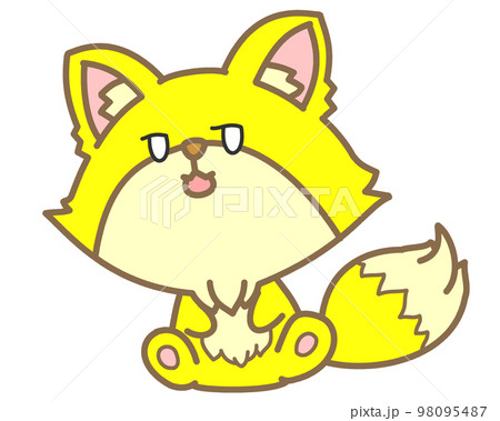 黄色の子狐 98095487