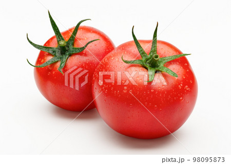 白バックにトマト 白バックにトマト 98095873