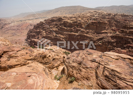 Landscape in Petra, Jordan Landscape in Petra, Jordan 98095955