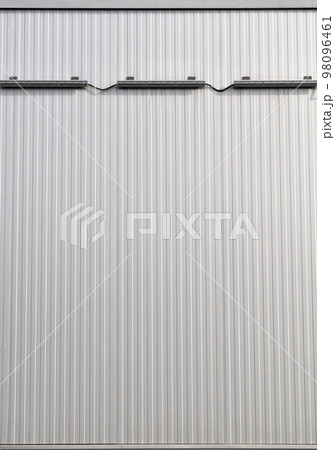 Sheet metal, corrugated wall building 98096461