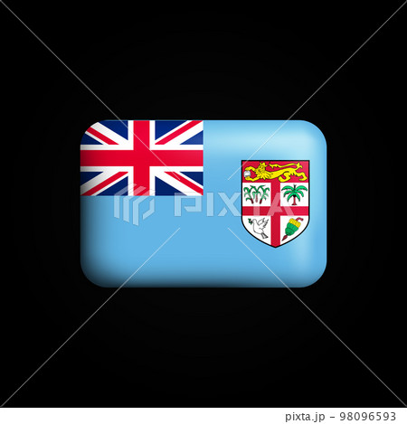 Fiji Flag 3D Icon. National Flag of Fiji 98096593