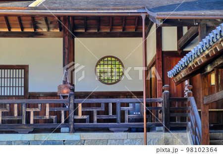 京都、黄檗宗萬福寺の境内 京都、黄檗宗萬福寺の境内 98102364