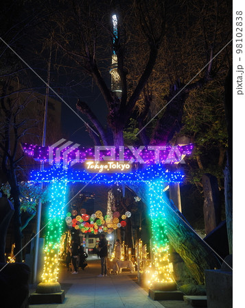 東京・牛嶋神社のイルミネーション 東京・牛嶋神社のイルミネーション 98102838