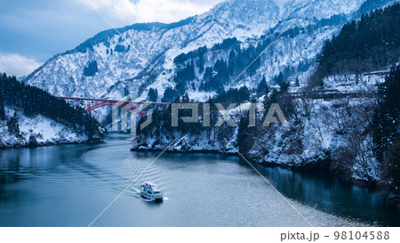 庄川峡（冬） 98104588