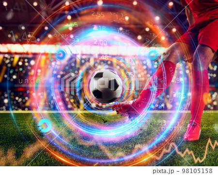 Online bet and analytics and statistics for soccer game Online bet and analytics and statistics for soccer game 98105158