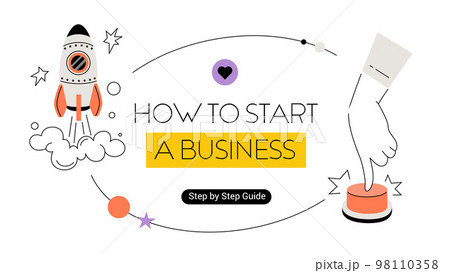 Business StartUp Banner Template 98110358