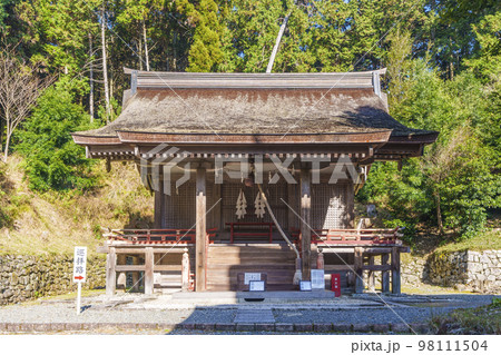 日吉大社 東本宮 摂社・大物忌神社(滋賀県大津市坂本) 日吉大社 東本宮 摂社・大物忌神社(滋賀県大津市坂本) 98111504