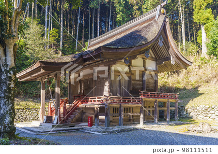 日吉大社 東本宮 摂社・大物忌神社(滋賀県大津市坂本) 日吉大社 東本宮 摂社・大物忌神社(滋賀県大津市坂本) 98111511