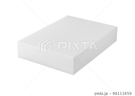 Mockup white box isolated on white background 98111659