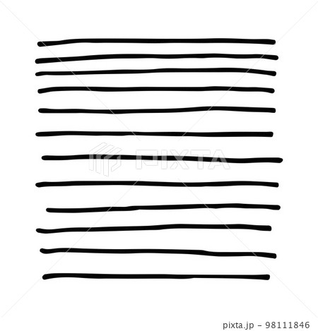 Seamless scandinavian lines patternのイラスト素材 [98111846] - PIXTA