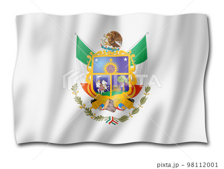 Queretaro state flag, Mexico 98112001