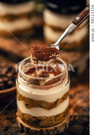 Traditional Italian dessert tiramisu Traditional Italian dessert tiramisu 98113356
