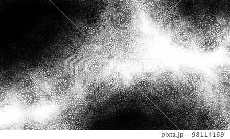 もや 黒 背景 漫画 効果 煙 レースのイラスト素材 [98114169] - PIXTA