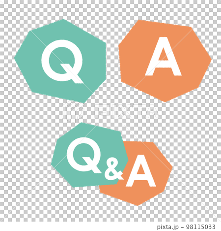 Q&Aアイコンセット 98115033