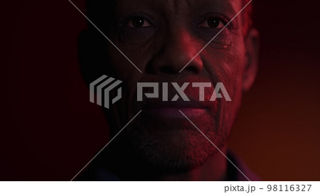 Amazingly high detailed portrait of an African face Amazingly high detailed portrait of an African face 98116327