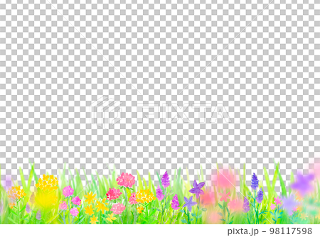 童話花園水彩插圖 童話花園水彩插圖 98117598