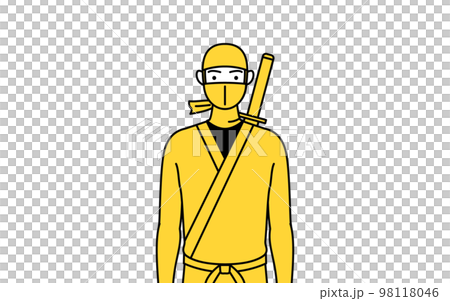 忍者服裝的人 98118046