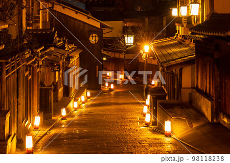 古都京都　東山花灯路　産寧坂 98118238