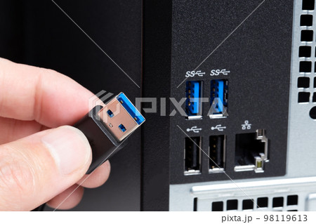 USB  Standard-A（Type-A）青色 98119613
